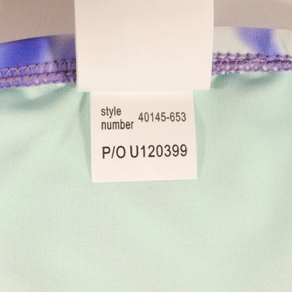 NWT Seafolly Ruched Side Retro Swim Bottoms in Dazzling Blue - Picture 8 of 9